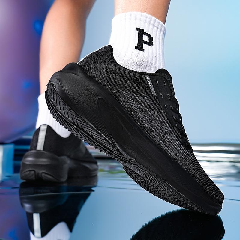 New running shoes men's flying electric carbon plate red rabbit 7 breathable couple older children's racing running female teenagers moving marathon s