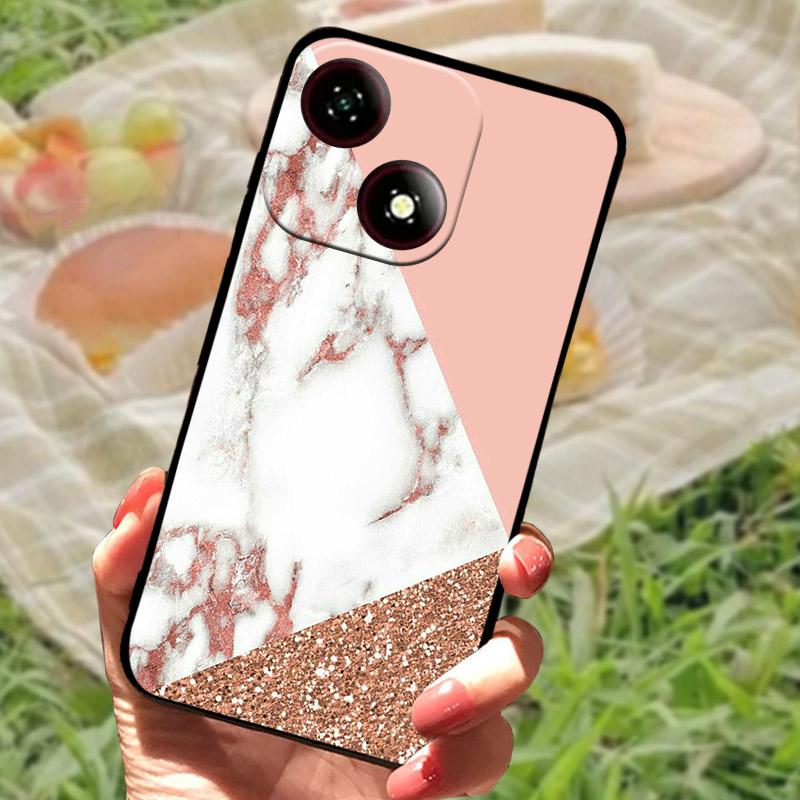 Für ZTE Blade A35E /A35/A55 Hülle Mode Cartoon Weiches Silikon Handy Rückseite Für ZTE A35E Stoßfeste Hülle A35 E A 35 Schale