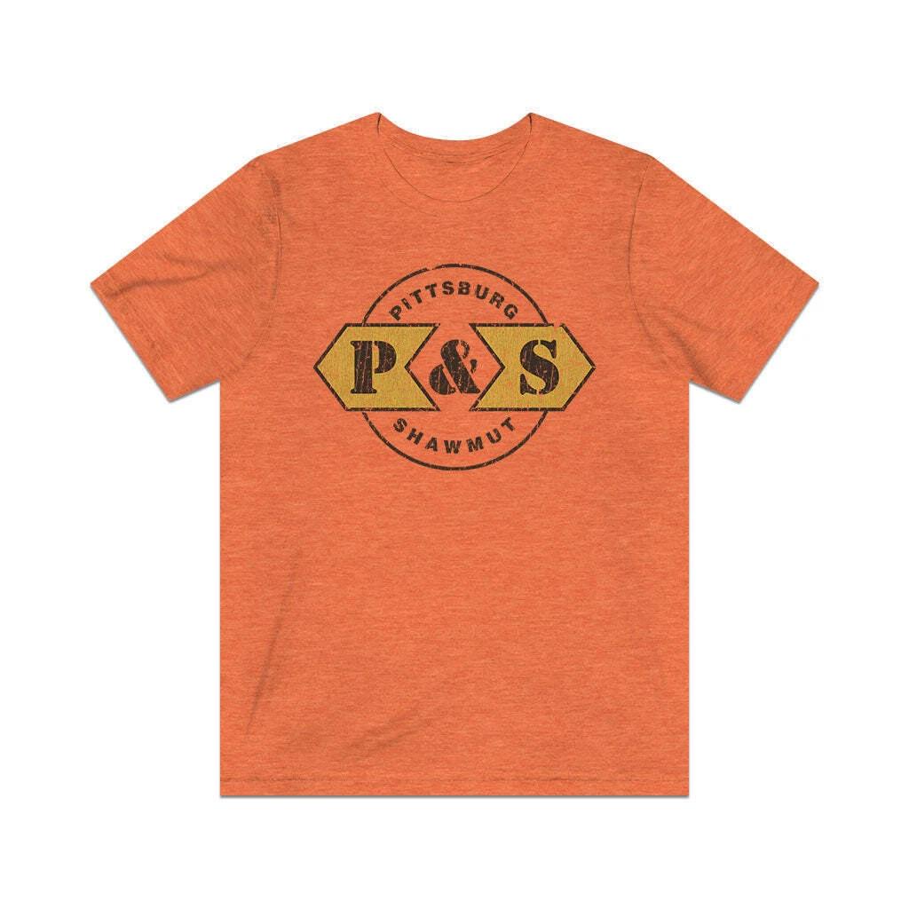 Pittsburg & Shawmut Railroad 1996 Vintage Men s T shirt L