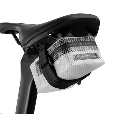 ROCKBROS Bicycle Saddle Road Bike Tool Bicycle Bag with Reflective Easy Available In 5 Colors Bag, Bag, Waterproof, 0.4L, Ultralight, Bag, Material,