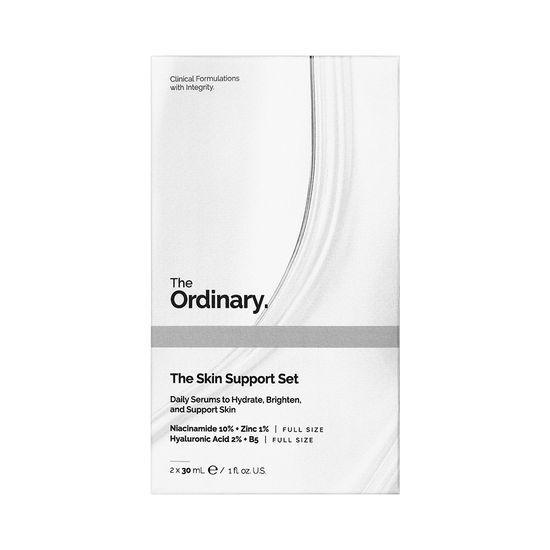 THE ORDINARY Skin Support Set (Niacinamide 10% + Zinc 1% 30ml, Hyaluronic Acid 2% + B5 30ml)