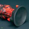 Fantasy Alien Anal Plug – Premium Liquid Silicone Anal Expander, Black & Red Design, Soft Teasing Toy for Couples, Bodysafe, Flexible & Smooth