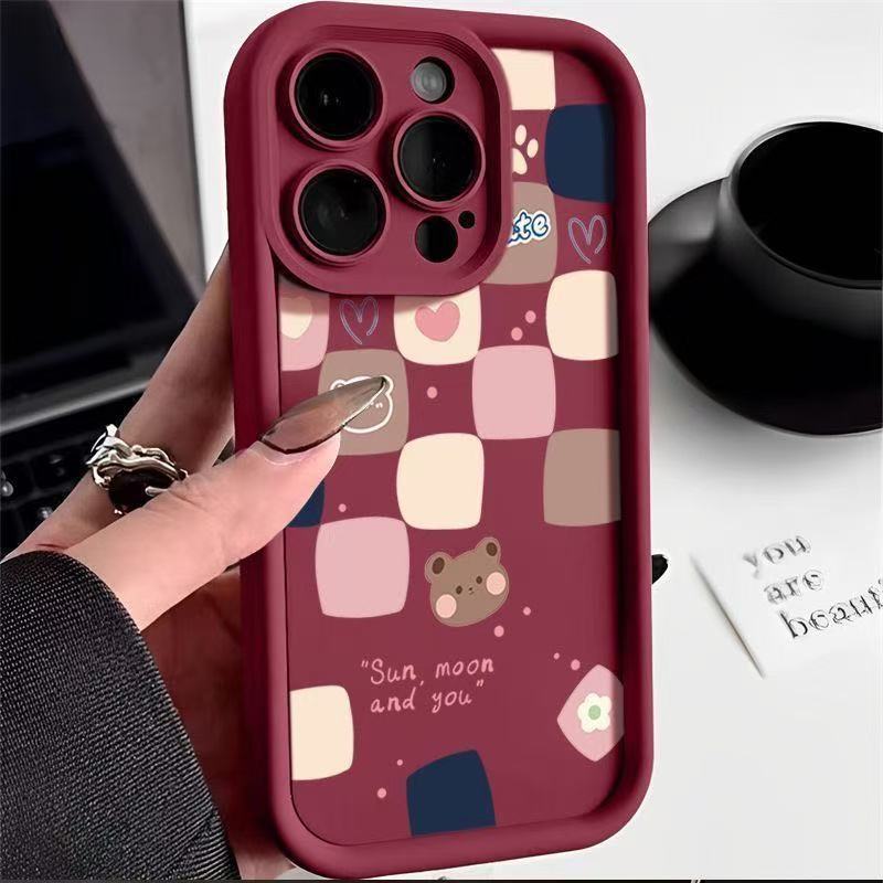 Applicable to Apple iphone16promax mobile phone case Apple 15 anti-drop 14 cartoon 13promax new 12x