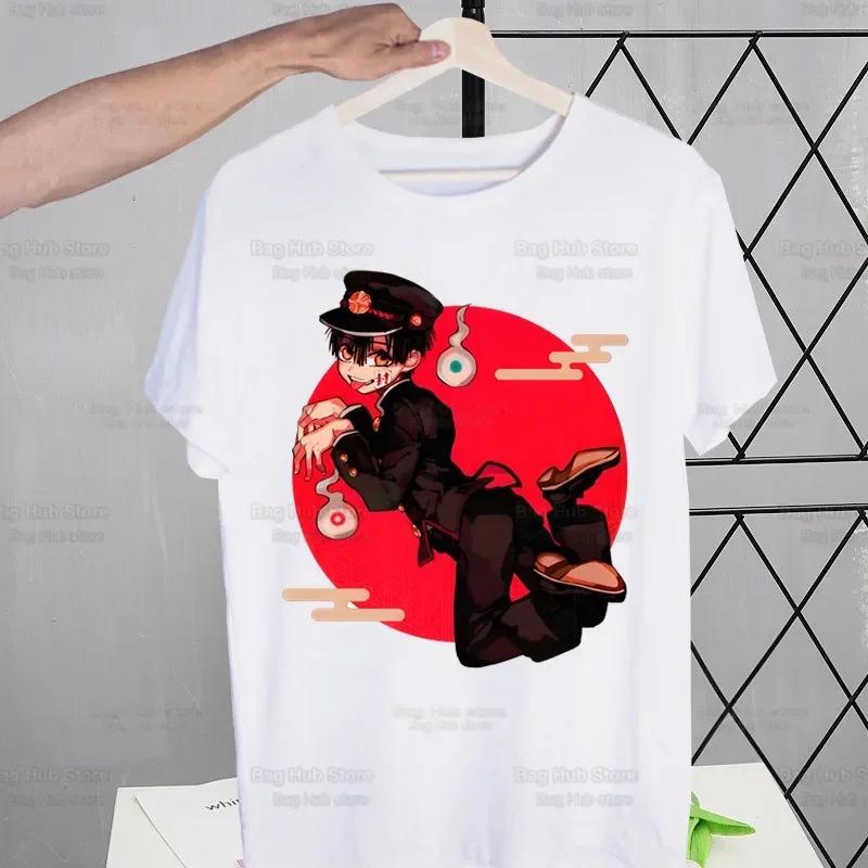 Anime Toilet Bound Hanako Kun Comics Woman Print Harajuku Summer Tshirts Casual Round Neck Short Slee Top Tee Shirt,Drop Ship