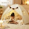 Children's Indoor Cotton Tent: Breathable Secret Base Cabin for Sleeping (Kids/Boys/Adults)