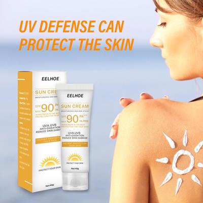 Facial Body Sunscreen No Waterproof SPF 90+UV Sun Cream Sunblock Skin Protective Cream Anti Sun Facial Seaside Protection Cream