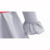Costume Cosplay Joker Enfant Horreur Manches Bouffantes Col Tulle Pantalon Halloween Noël