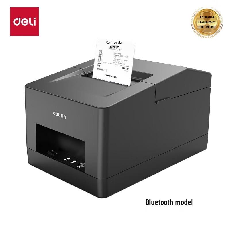 Deli DL-5801PW 58mm Thermal Bluetooth Receipt Printer