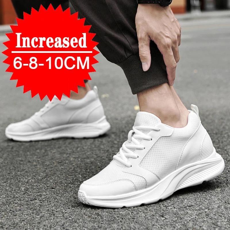 Scarpe da Uomo con Rialzo Scarpe da Ginnastica con Aumento di Altezza Scarpe da Uomo 10cm Scarpe Sportive Casual Scarpe con Rialzo Interno Invisibile per Uomo 8cm