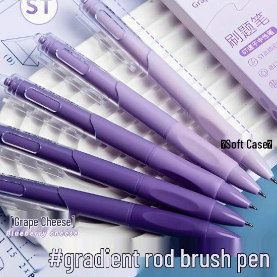 True Color Schnelltrocknender Gelstift - Japanischer Stil, 0,01 für 5, Hochwertiges Druckknopf-Design