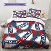 Club Atletico Independiente2 Pattern Bedding Quilt Set  Home Decoration  Gift (1 * duvet cover + 2 * pillowcase  without core)