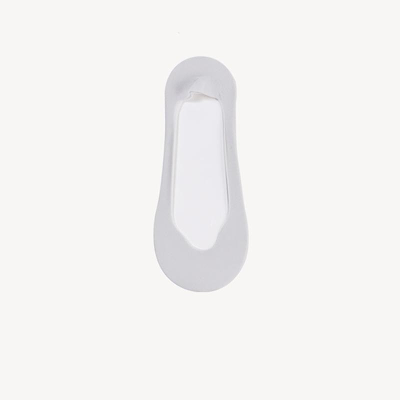 1/3/5 Pairs Summer Invisible Silicone Anti-slip Socks No Show Ultra-thin Breathable Sock Solid Color Ice Silk Low Cut Boat Socks