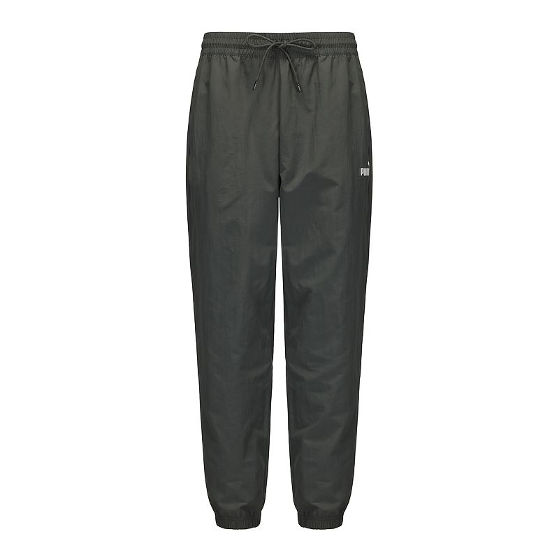 

Puma Comfortable Versatile Breathable Tapered Drawstring Knitted Sports Pants Men bottoms Dark-Gray 692571-80 S