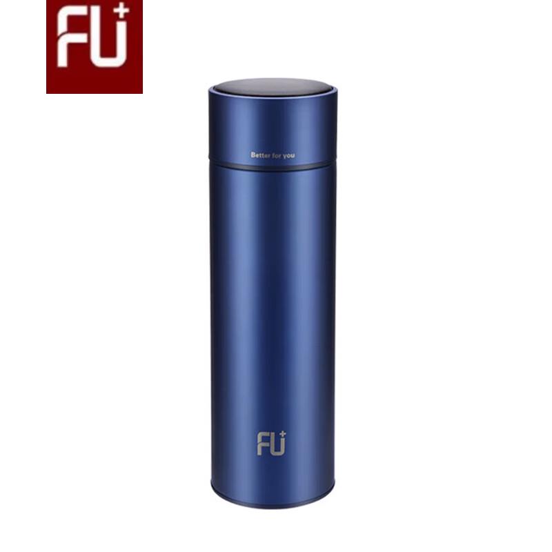 FUGUANG FU+ Classic Simple Vacuum Insulated Tea Infuser Mug