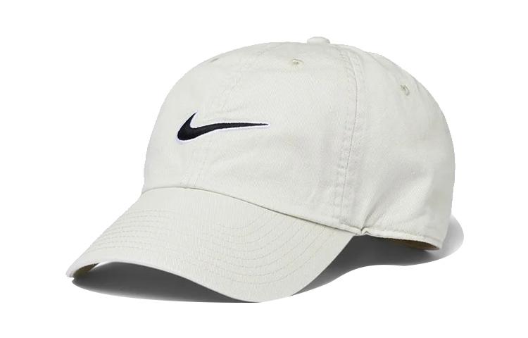 Men's Nike Polyester Baseball Caps Unisex Ecru