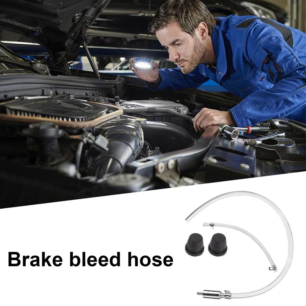 Brake Bleeder Hose Kit Motorcycle Brake Fluid Bleeder Tube With Check Valve Motorcycle Car Clutch Fluid Replacement Hydraulic