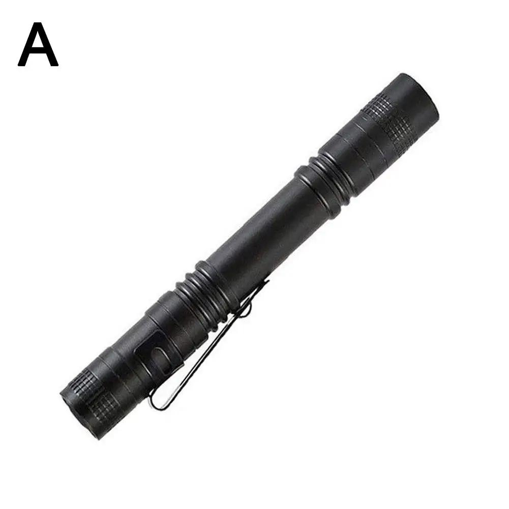 Premium 365nm UV Flashlight for Mineral Detection Currency Verification Pet Stain Check Mini Portable with Pen Clip C3Y8