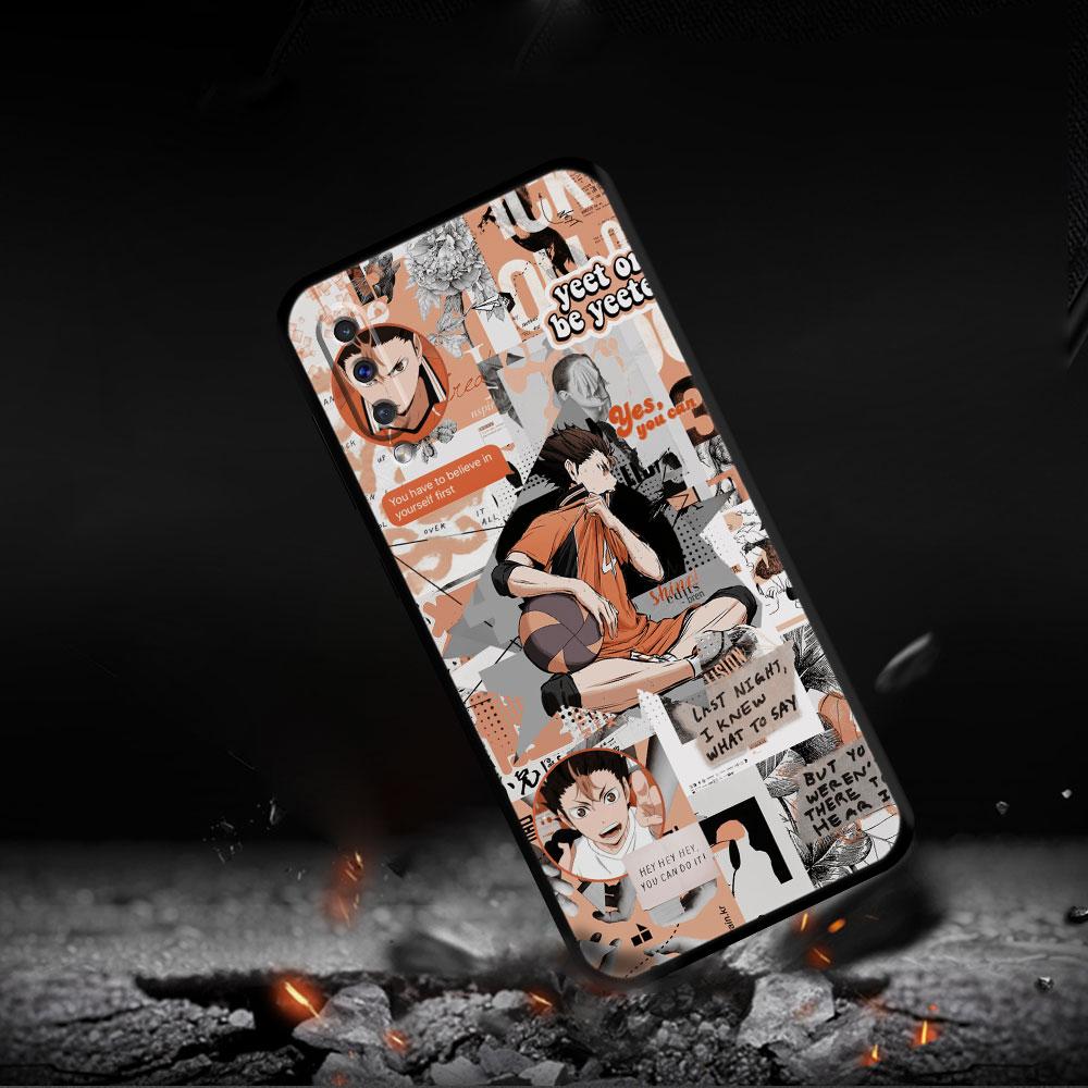Vollschale Haikyuu Hinata Attacks Anime Hülle für Samsung Galaxy A30 A20e A20s M30s A70 A40 M31 A50 A10 A10s A10e M12 M33 M53