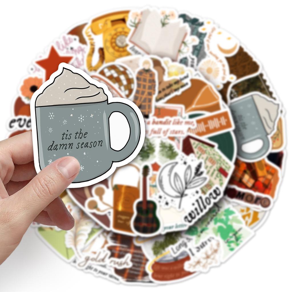 Fun Sticker Pack For Water Bottles, Luggage, Laptop, And Phone Case Decoratio