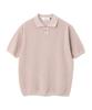 KNITTED Coolever Pk Short Sleeve Knit Tee Pink