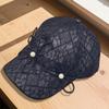 Pearl Flower Lace Baseball Cap for Women Girls Fashionable Breathable Adjustable Sun Hat Sweet Kawaii Cute Unstructured Dad Hat