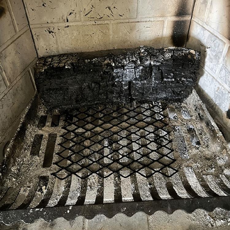 Wood Stove Grate Steel Fireplaces Grills Heavy Duty Grate Mesh Heat Resistant Holder Fire Grates Easy To Use