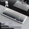 RuiYi F98 Wired 98-Key Mechanical Keyboard, Hot-Swappable, Side-Printed, Full-Key Anti-Ghosting, Office/Gaming.