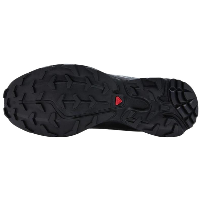 SALOMON XT 6 Abrasion Resistant Breathable Support Low Top Outdoor Shoes Unisex Black Gray Sneakers 477805