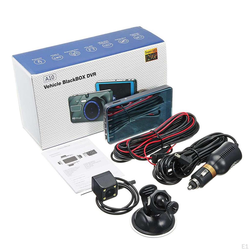 Dash Cam Car Camera with Two Lenses Full HD