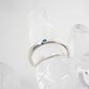 [Pre-owned] TIFFANY 925 Emerald Stacking Band Ring/Size 9/j39-2