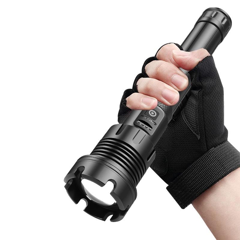 Leistungsstarke XHP90.3/XHP70.3 LED-Taschenlampe 26650 USB-Taschenlampe Laterne Jagdlampe Handlicht USB wiederaufladbar