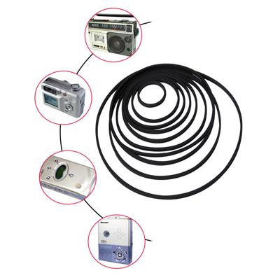 5 STÜCKE Plattenspieler-Gürtel Bandmaschinen-Gürtel 5 mm Gummi-Gürtel für Recorder ns für Projekte