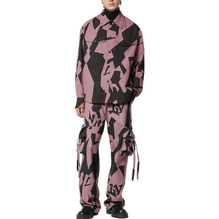Louis Vuitton 2010 geometric-pattern shirt 1AAT2B