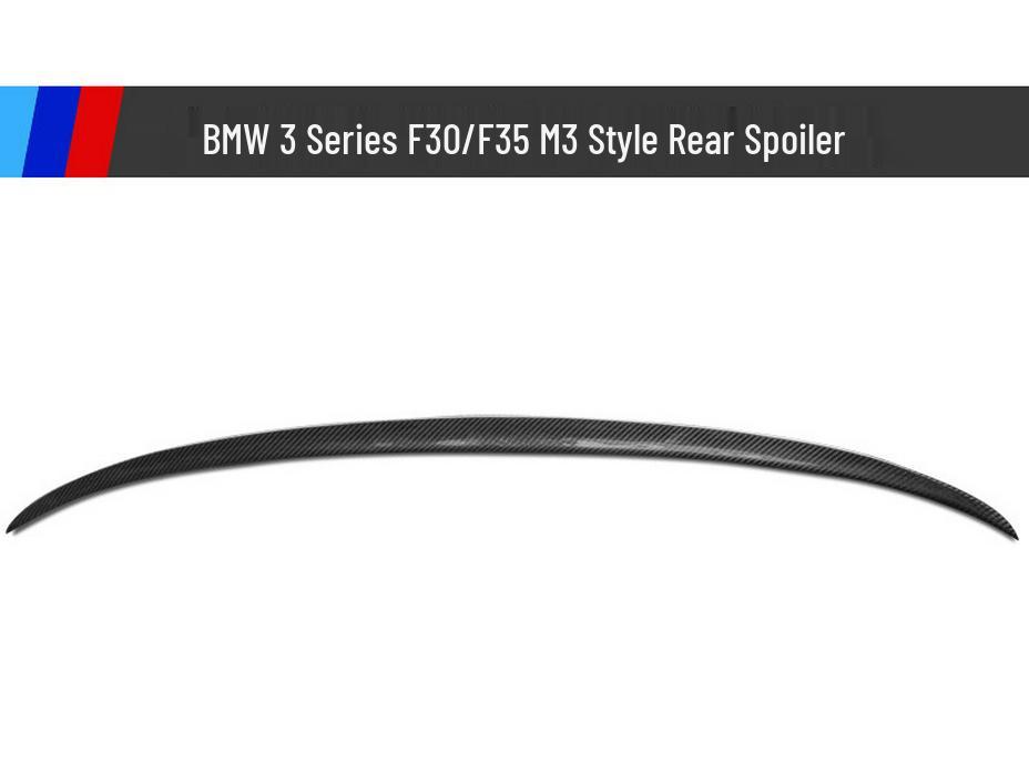 M3 Style Carbon Fiber Rear Wing for BMW 3 Series F30/F35 320/328lim/330