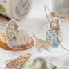 1pcs DIY Decoration Adhesive Tapes Japanese Coffee daily Washi Tapes Masking Tapes stickers stationery
