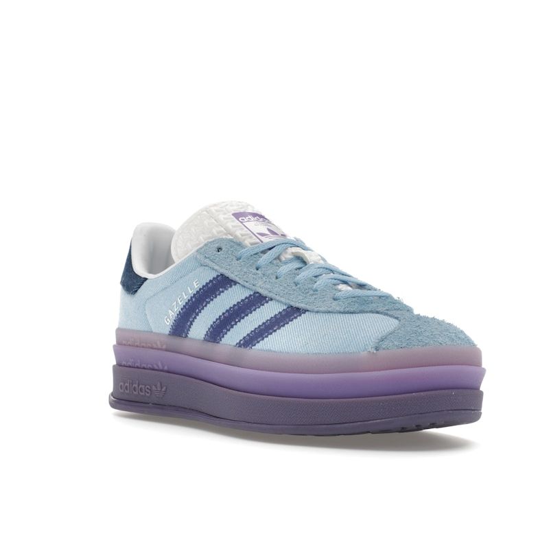 Adidas KSENIASCHNAIDER x  Gazelle Bold Blue Denim Women Sneakers Supplier-Colour Cloud-White IG4339