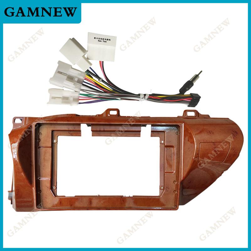 10.1 Inch Car Radio Fascia Panel for TOYOTA Hilux 2014-2019 Stereo Dash Frame