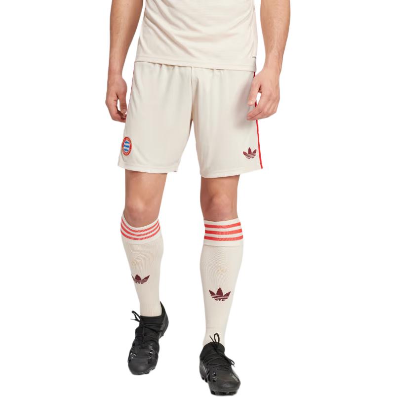 adidas Originals FC Bayern 24/25 Third Moisture-Wicking Comfortable Versatile Shorts Men Shorts Linen IZ3132