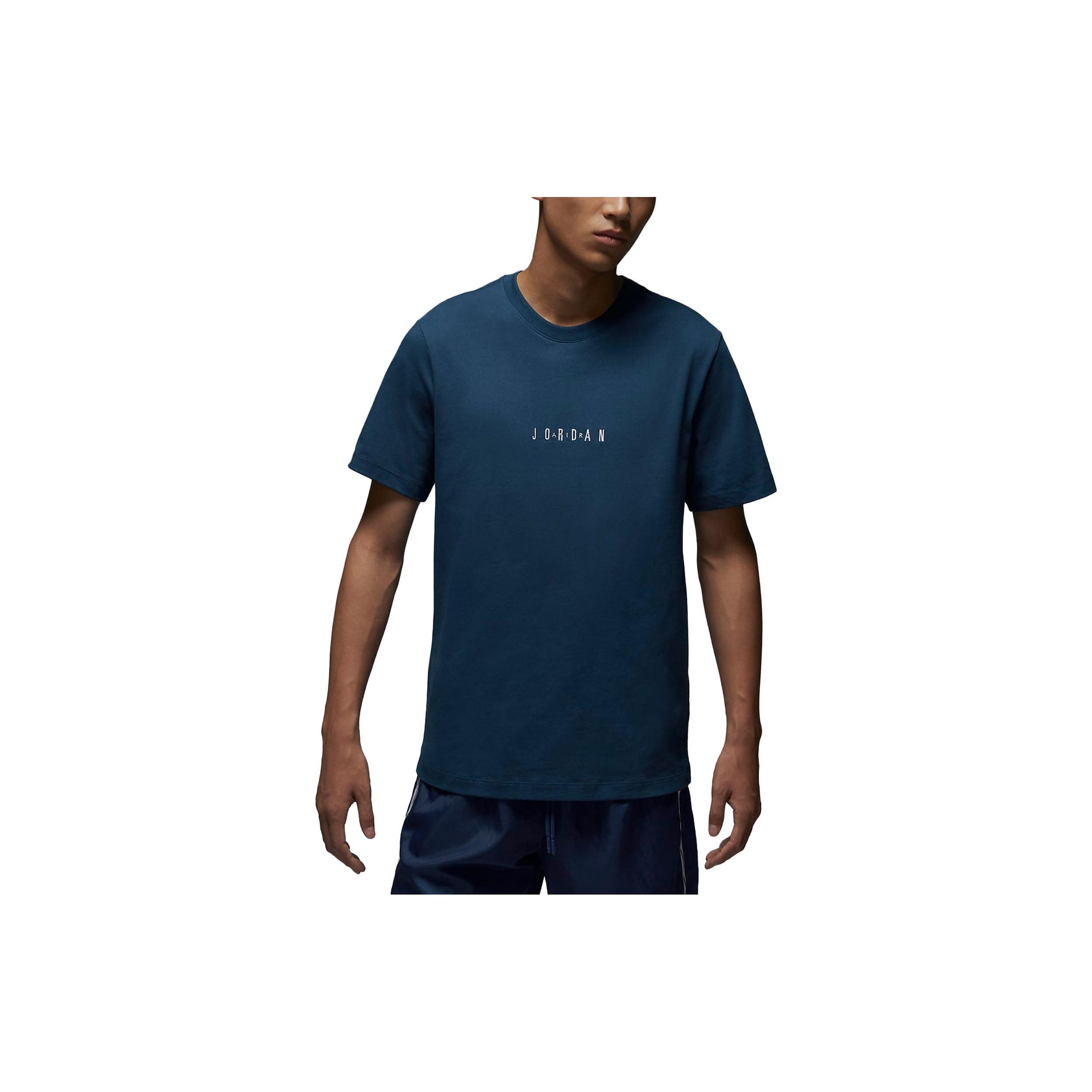 Air Jordan Air T-Shirt Dark Blue Men s DM3183-425 M