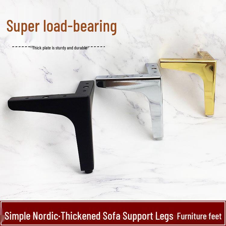 Nordic Luxury Metal Furniture Legs: TV Cabinets, Tripods, Coffee Tables, Sofas - Wrought Iron Design