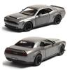Modelo de Carro Diecast de Liga Dodge Challenger Srt Demon de Qualidade Premium 1/36 Para Colecionadores