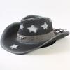 Best-selling Western Cowboy Hats for Men and Women, Fashionable Sunshade Straw Hats, Classic Outdoor Western Cowboy Hats