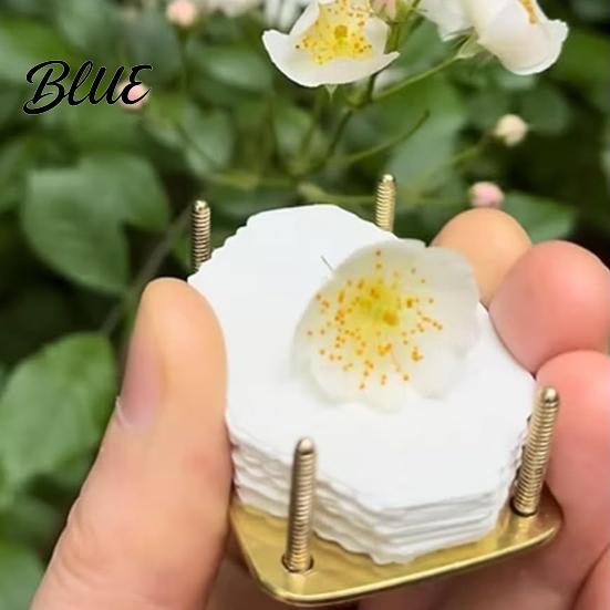Craft Flower Preservation Press Portable Mini Embossing Kit Compact Botanical Art Plant Pressing Set Tool Crafts for DIY Small Bouquet