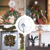 Transparent PVC Suction Cup Hooks Heavy Duty Removable Glass Hook Hanging Towels Keys Holders Kitchen Bathroom Window Hangers