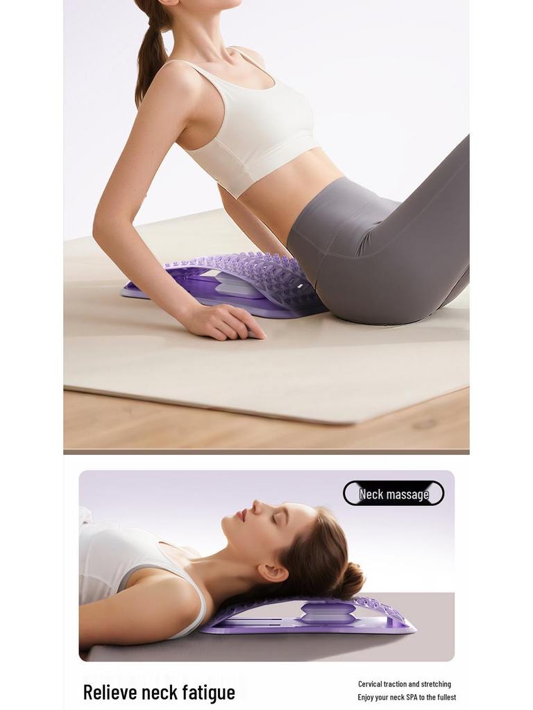 מתיחה ומחזק גב להקלה על כאבי מותניים ומאמן מתיחות יוגה