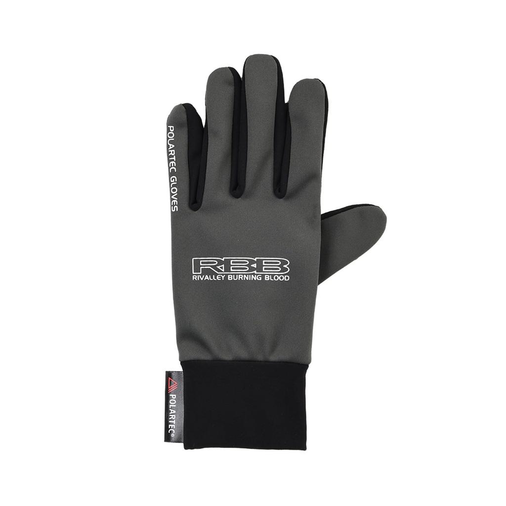 SOSHIN 7704 RBB Wind Guard Medium Gloves, Gray,