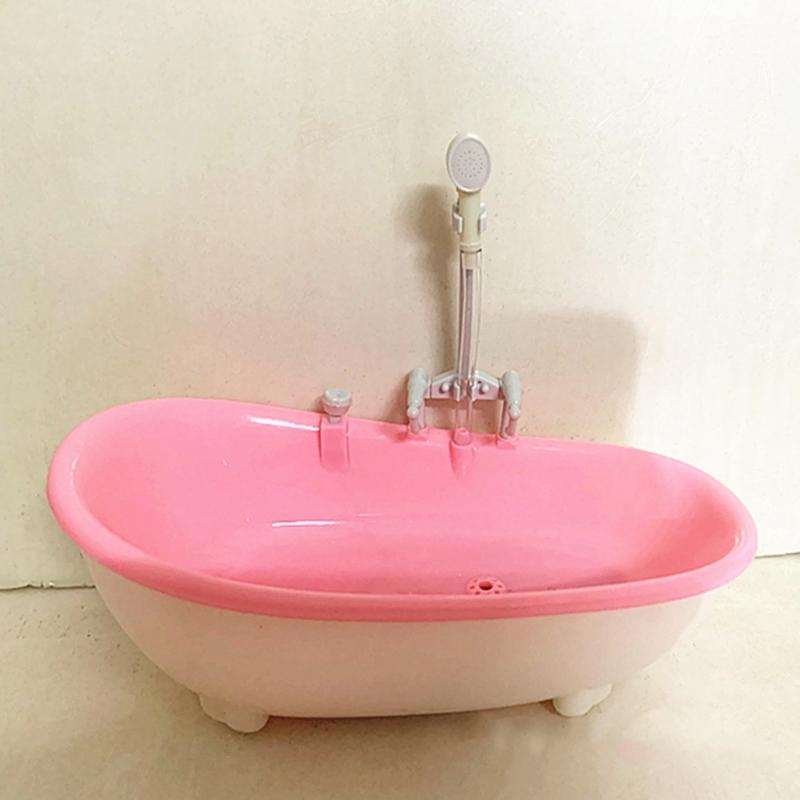 Bird Automatic Bathtub with Water Injections Hole Washing Cleaning Plastic Parrot Bath Parakeets Caged Bird Supplies