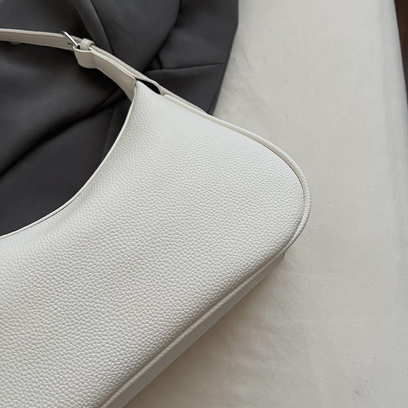 Schicke PU Hobo-Tasche für Damen – Weiche, texturierte Schulter-Tragetasche mit minimalistischem Design