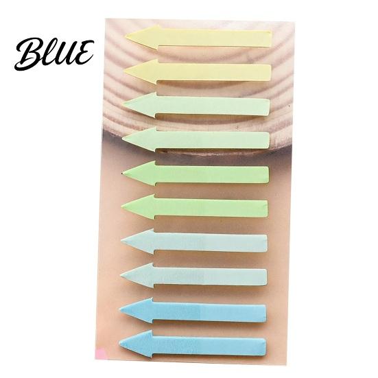 File Marking Tags Arrow Index Tab Stickers, Translucent PET Page Markers, Adhesive Markers Colorful Sticky Flags for Organizing Book And Removable