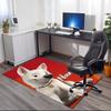 Custom Name Bolt Printed Carpet, for Office Chair Living Room Bedroom Kitchen Room Decor Gifts.